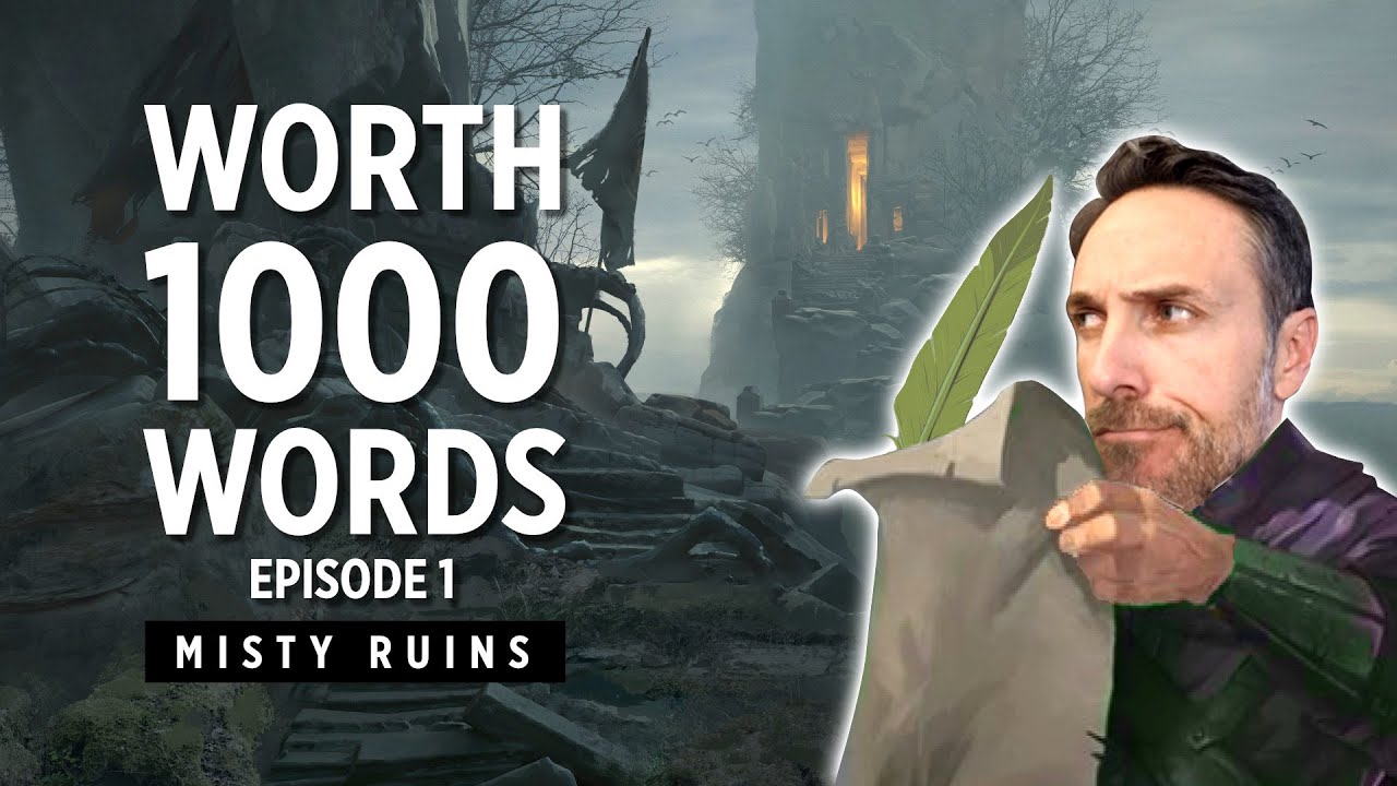 Worth 1000 Words - Episode 1 - Misty Ruins (short story challenge)