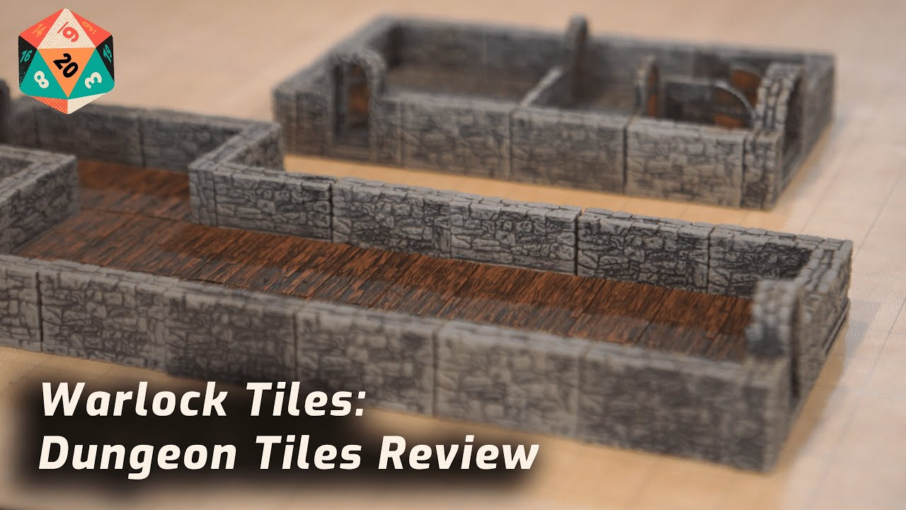 Warlock Tiles Review: WizKid Dungeon Tiles I