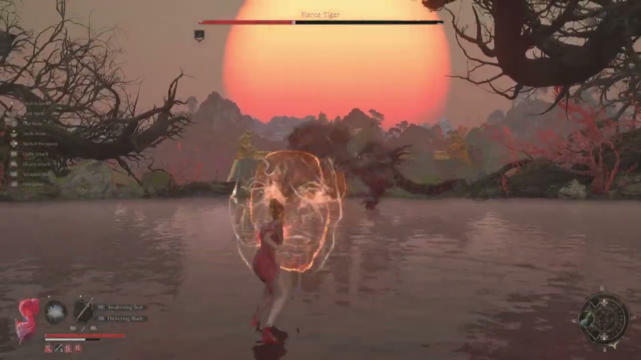 Wuchang Fallen Feathers  - Cheese Fierce Tiger Boss Fight