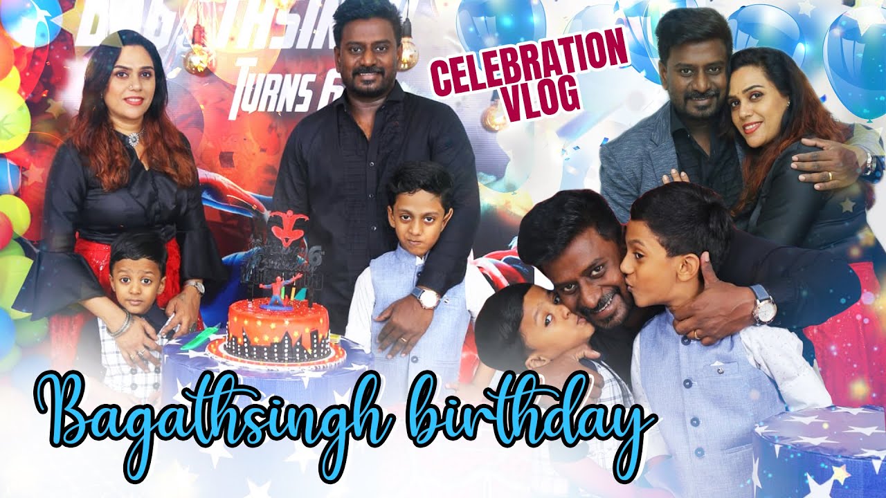 Bagathsingh Birthday Celebration Vlog 😍🎂 | Kaveetha Rajmohan Vlogs
