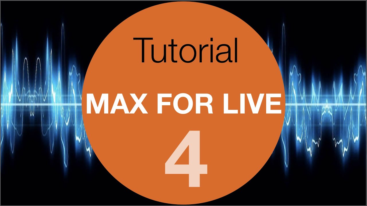 Max For Live tutorial #4 audio effects