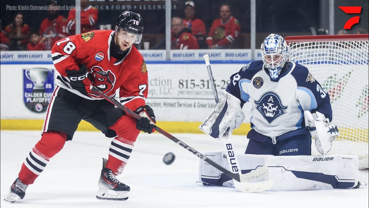 HIGHLIGHTS: Game 3 Milwaukee Admirals vs Rockford IceHogs | AHL Calder Cup Playoffs