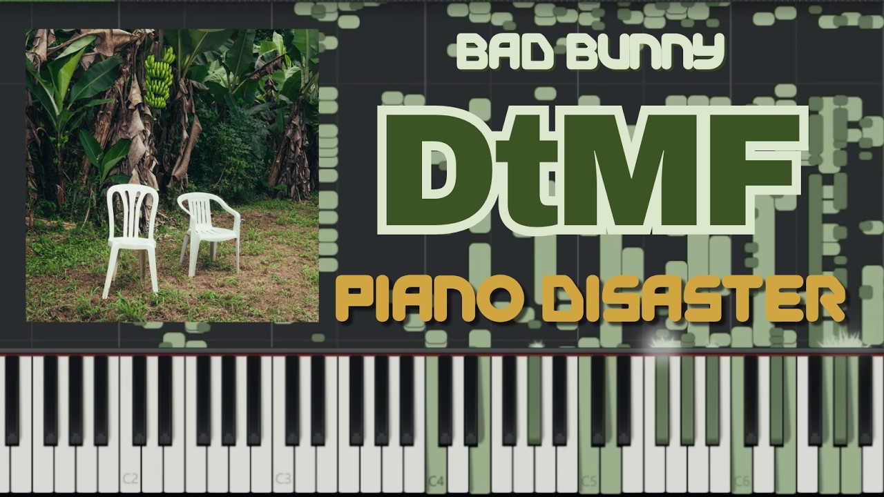 DtMF but it's a Piano Disaster