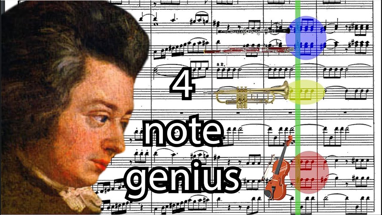 Mozart's Four Note Masterpiece...