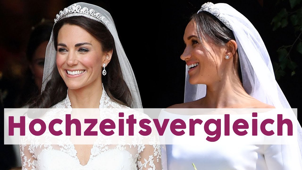 Meghan und Kate: Ihre royalen Hochzeiten im Vergleich 👰🏻