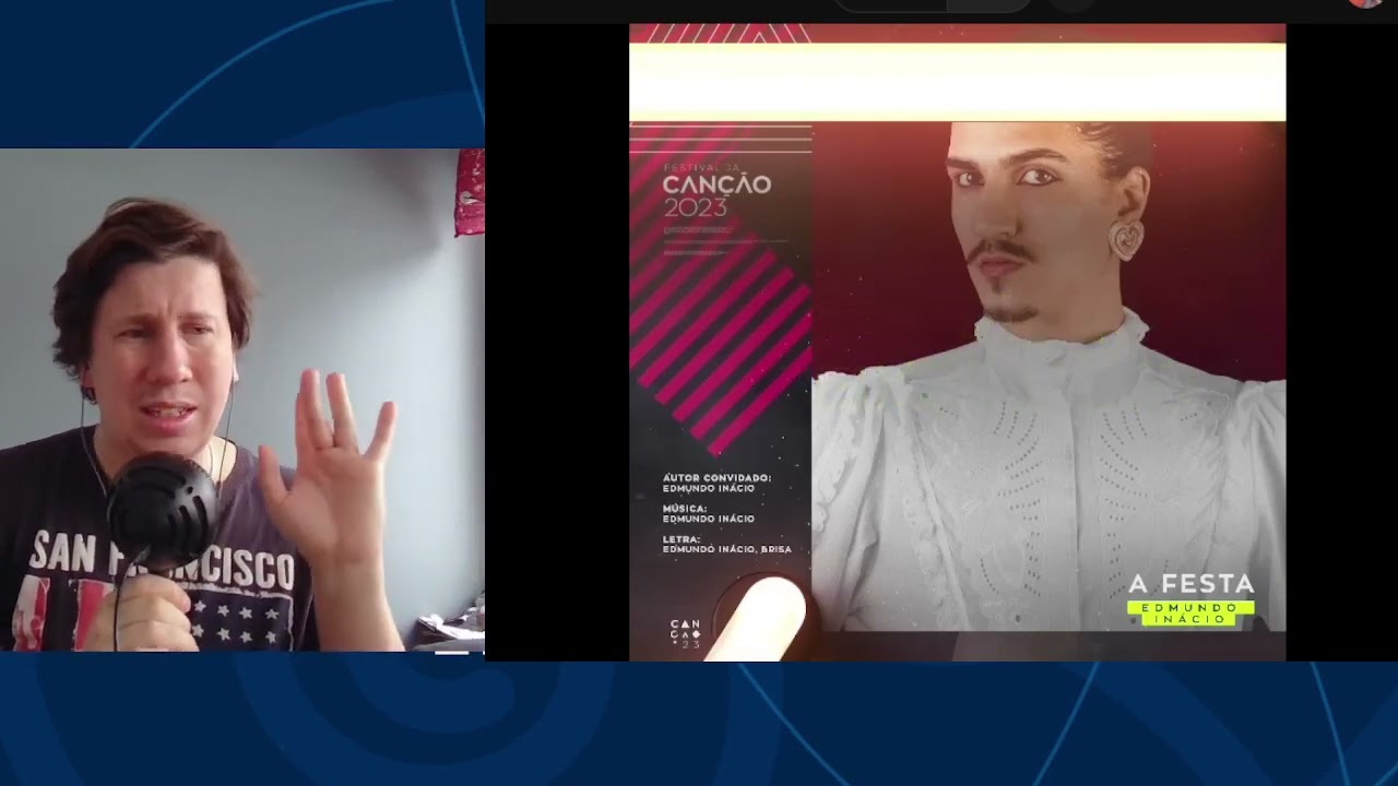 *A Sultry Entry * Edmundo In&aacute;cio &ndash; A Festa (Lyric Video) | Festival da Can&ccedil;&atilde;o 2023 - First Reaction