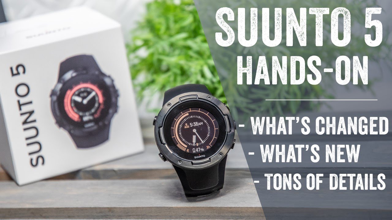 Suunto 5: Hands-on Details // User Interface Walk-Through