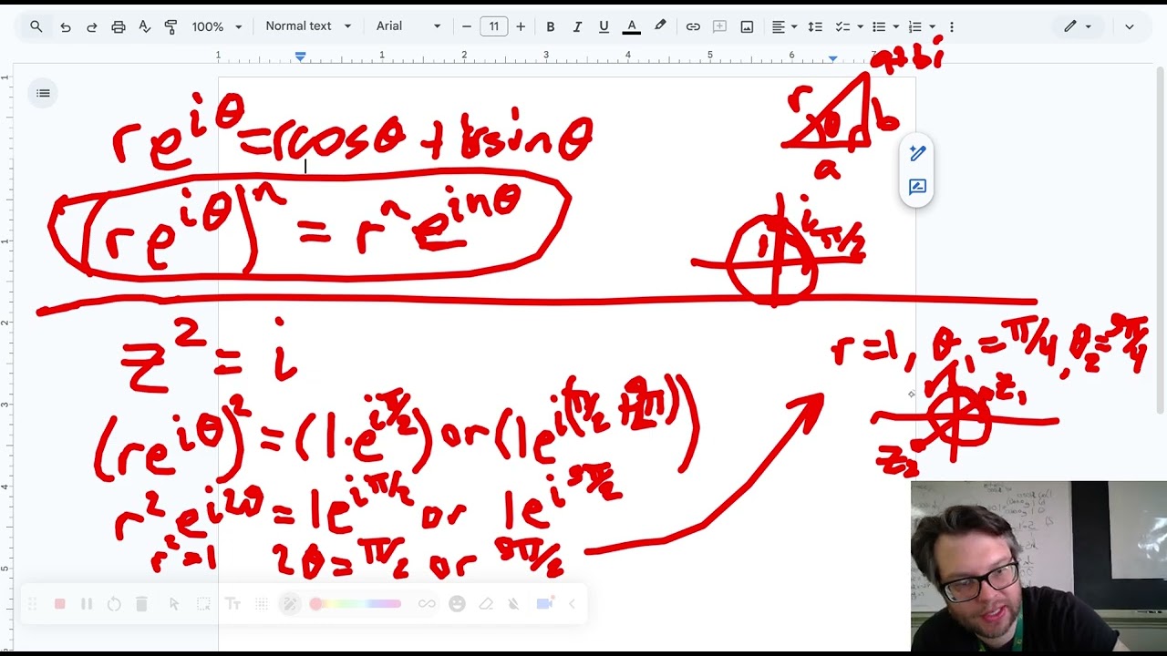 Finding Roots of Complex Numbers    Examples and Visual Explanation