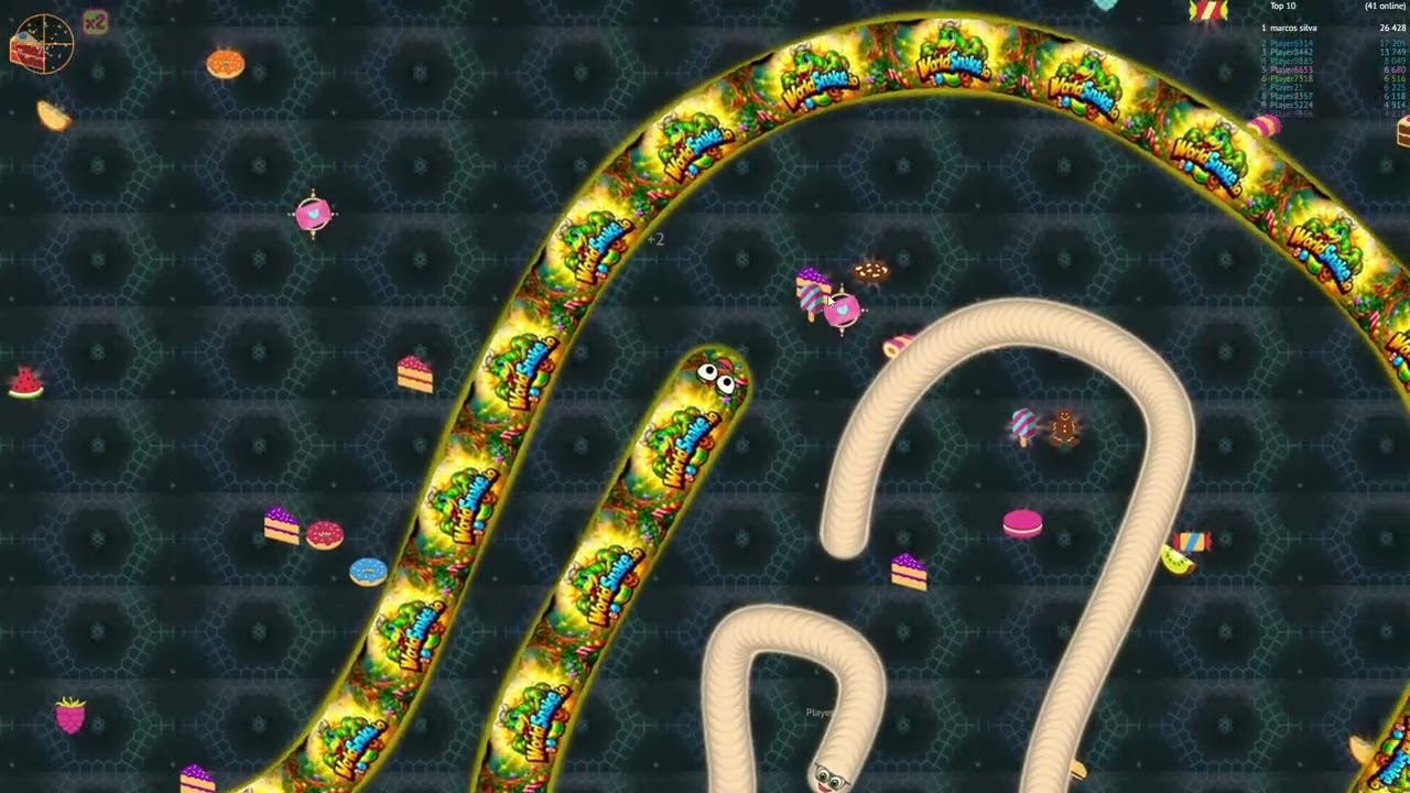 worldsnake.io 🐍 Dominei o Ranking do Jogo de Cobra!