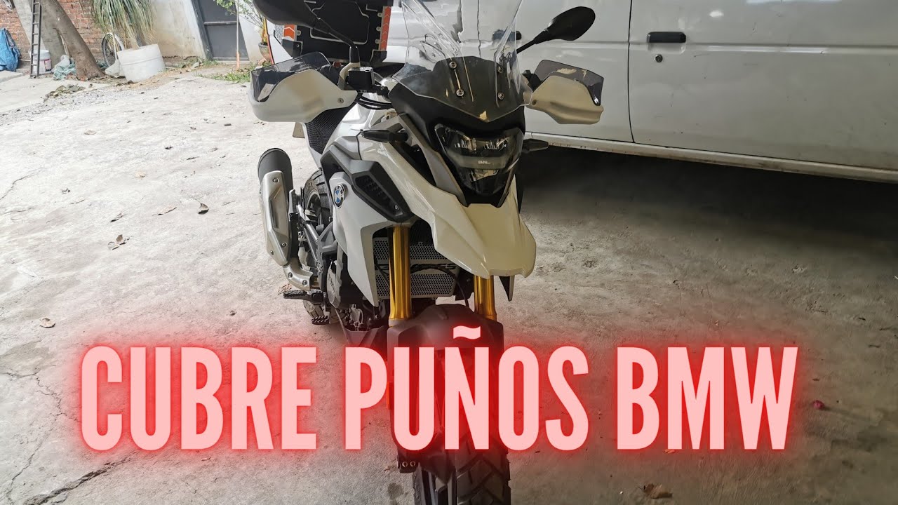 INSTALACIÓN DE CUBRE PUÑOS (HANDGUARD) PARA LA BMW GS 310 | MORDUCK
