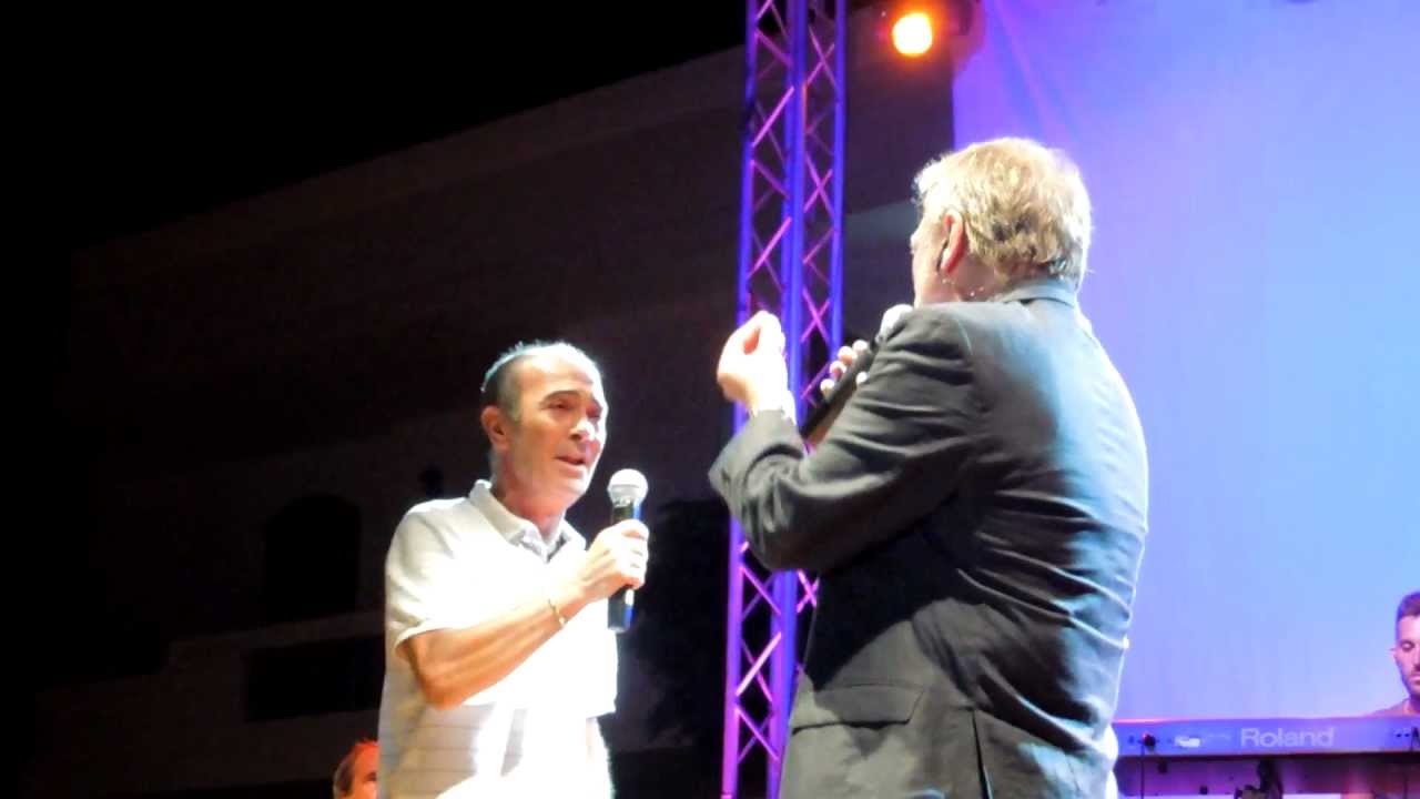 Franco Simone e Guido Maria Ferilli ''Un amore cos&igrave; grande'' Melissano (Le) 03.09.2012