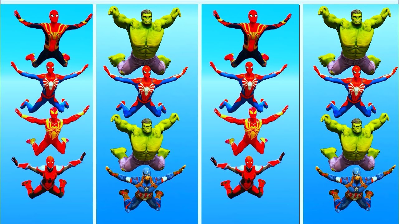 SUPERHERO MEGA BATTLE SPIDERMAN 🆚 IRONMAN #3