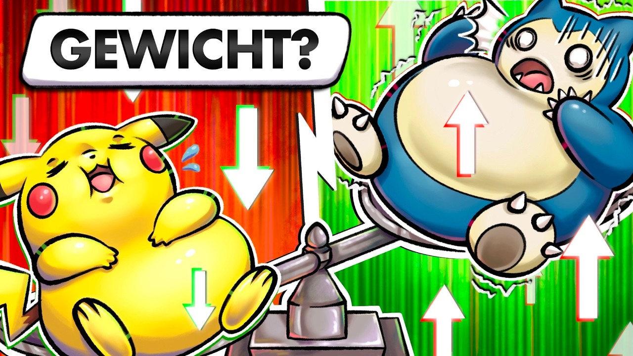 Niemand weiß, wie schwer dieses Pokémon ist! 😂