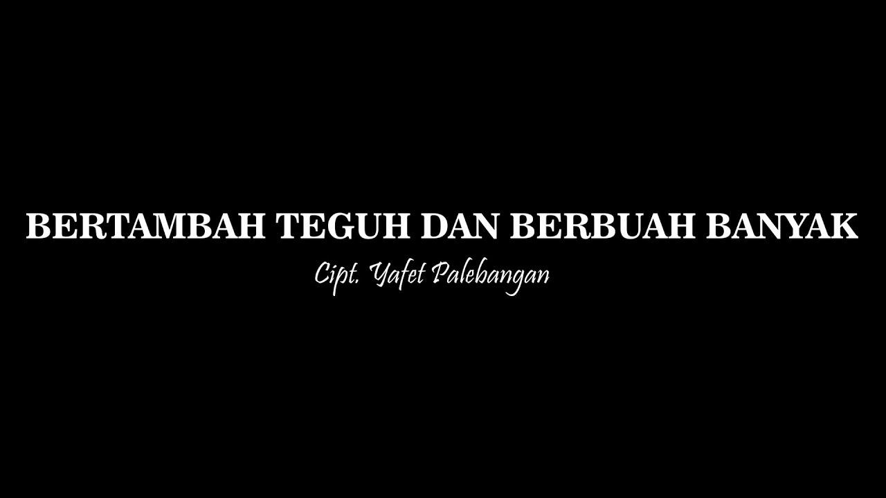 Theme Song SSA-XXV Gereja Toraja 2021 [Studio Version]