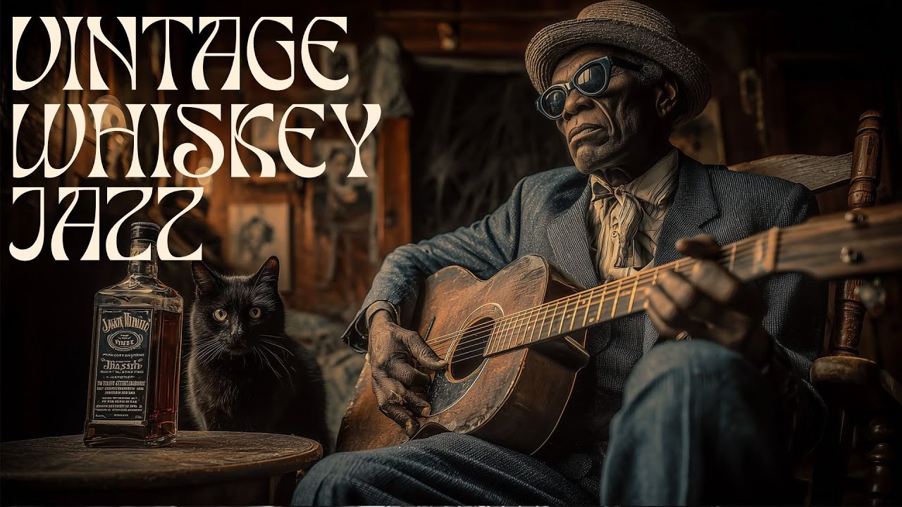 Vintage Whiskey Jazz | Smooth Blues Guitar Music for Cozy Night Lounges, Elegant Blues Guitar