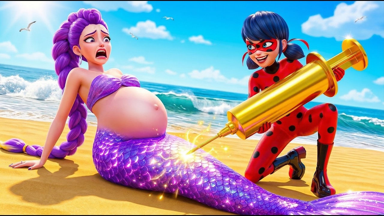 RUMI In Danger 😱💔 | Ladybug Uses Magic Injection On The Mermaid! What Happens Next?