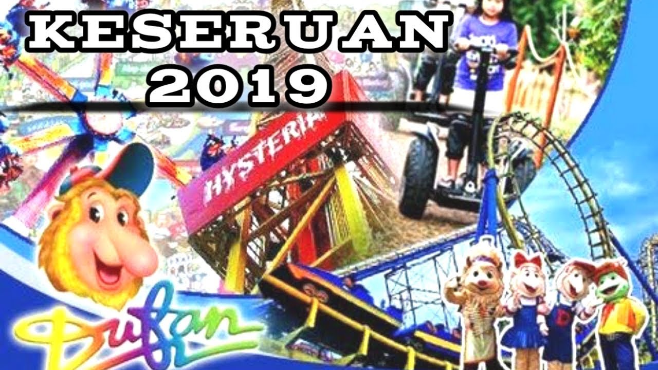 DUNIA FANTASI ANCOL 2019 , wahana permainan di jakarta