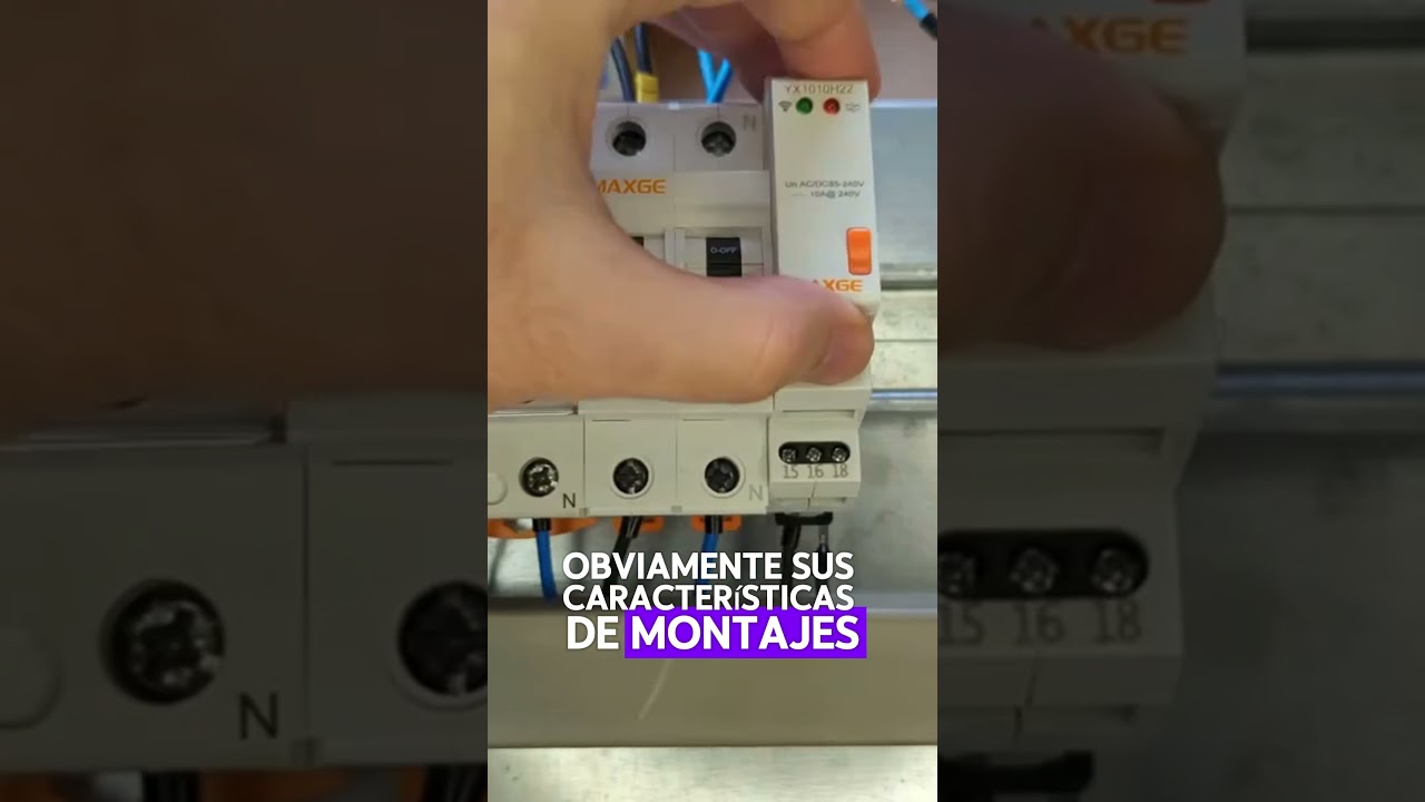 Rel&eacute; Inteligente para Cuadros El&eacute;ctricos⚡