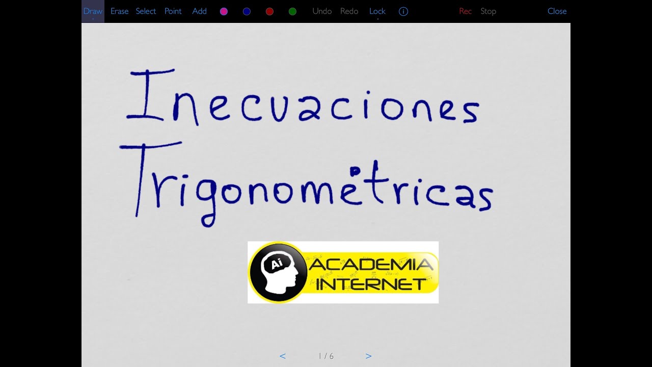 Inecuaciones Trigonométricas