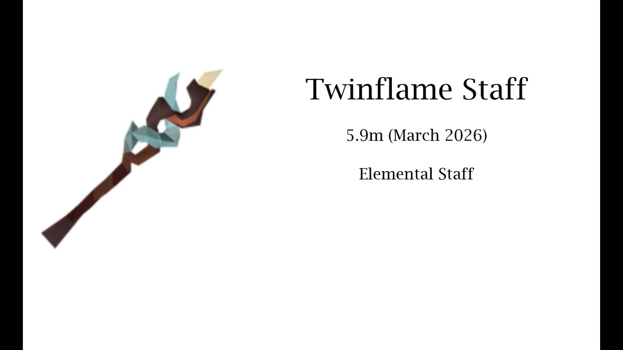[OSRS] Buyer's Guide (Item Review) - Twinflame Staff