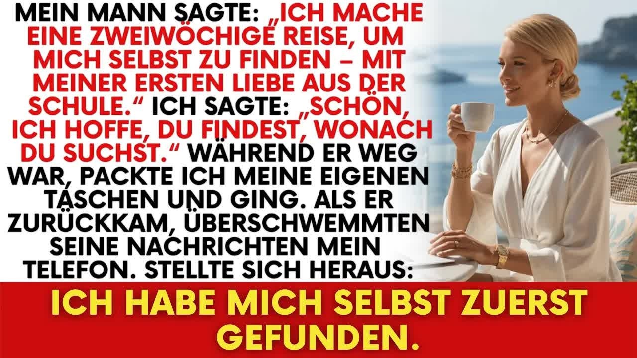 Mein Mann ging zu seiner Ex, um sich selbst zu finden – ich fand Freiheit, Luxus & meinen Wert