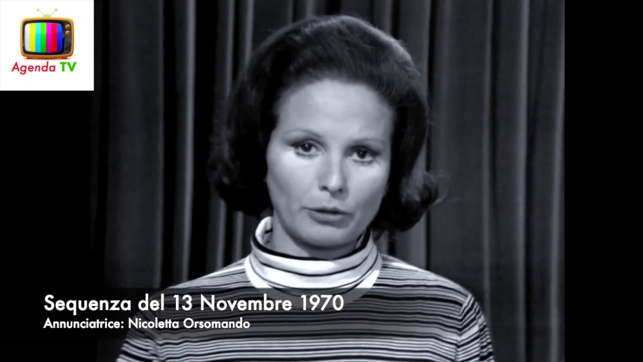 Sequenza del 13/11/1970 di Rai 1