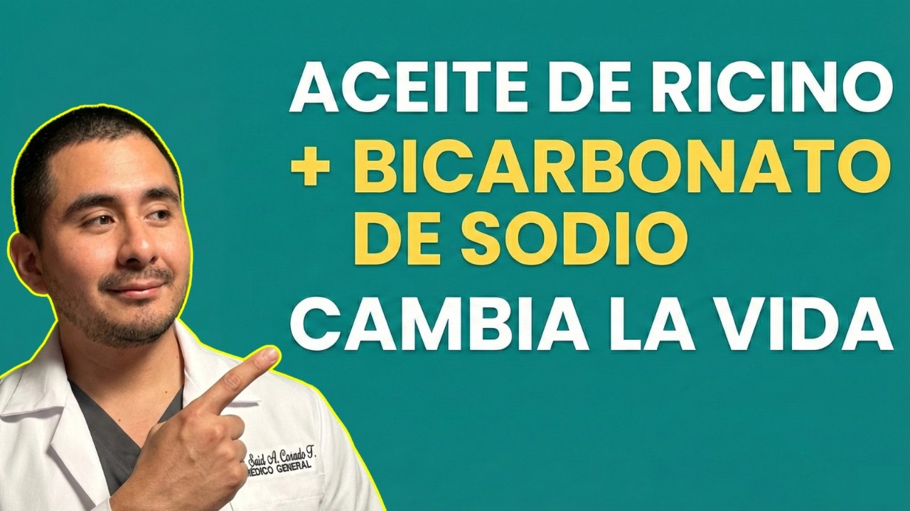 Mezcla ACEITE DE RICINO con BICARBONATO de sodio: Esto lo cambia todo