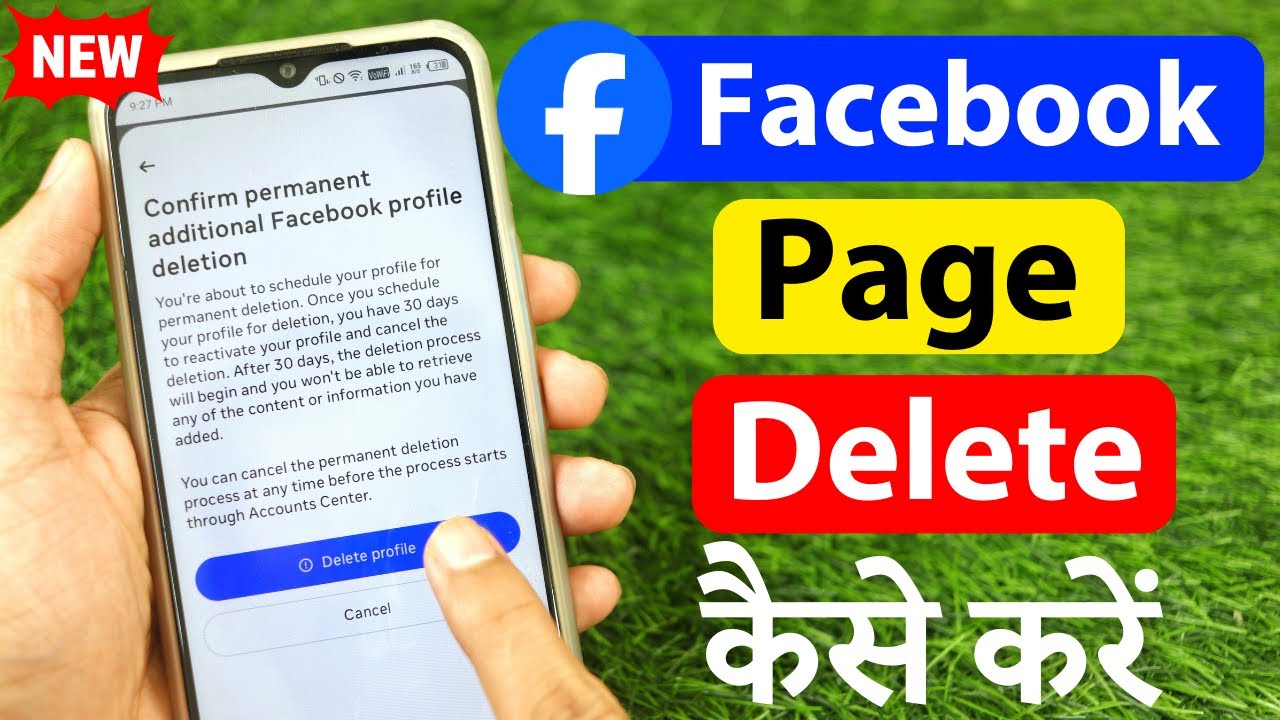 Facebook Page DELETE Kaise kare 2026 | Facebook Page kaise delete karte hain | how to delete fb page