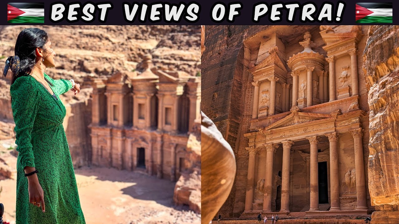 Hiking the Petra Backdoor trail | Best way to spend a day in Petra Jordan