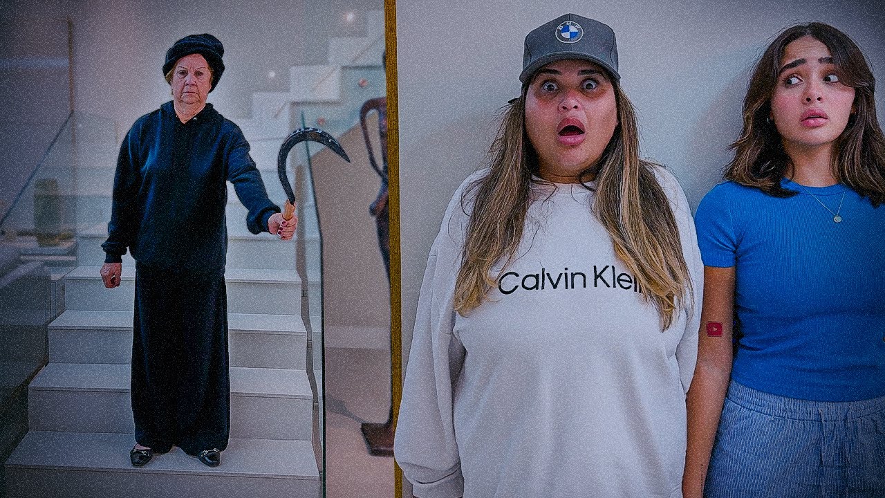 A CAMERA DE SEGURANÇA FILMOU A IMPOSTORA ESCONDENDO ALGO NA NOSSA CASA 😱😱😱