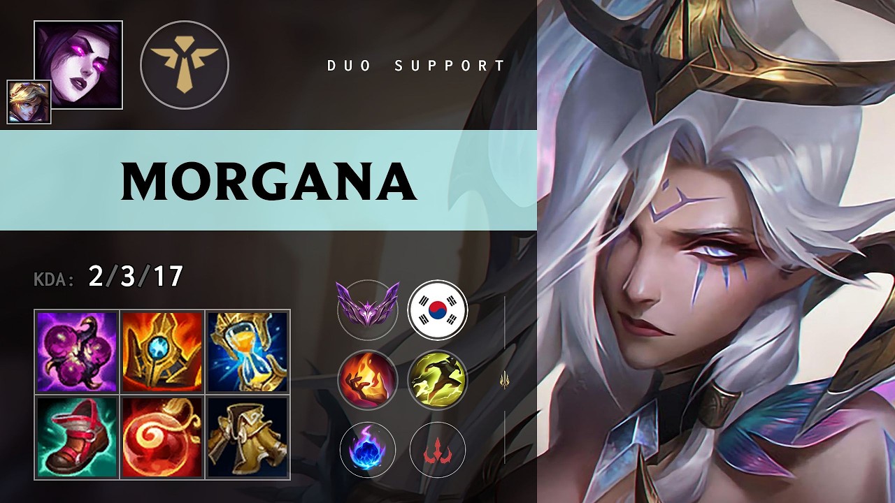 Morgana Support vs Bard - KR Master Patch 26.16