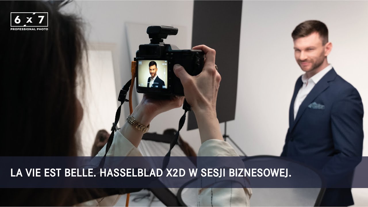La vie est belle. Hasselblad X2D w sesji biznesowej.