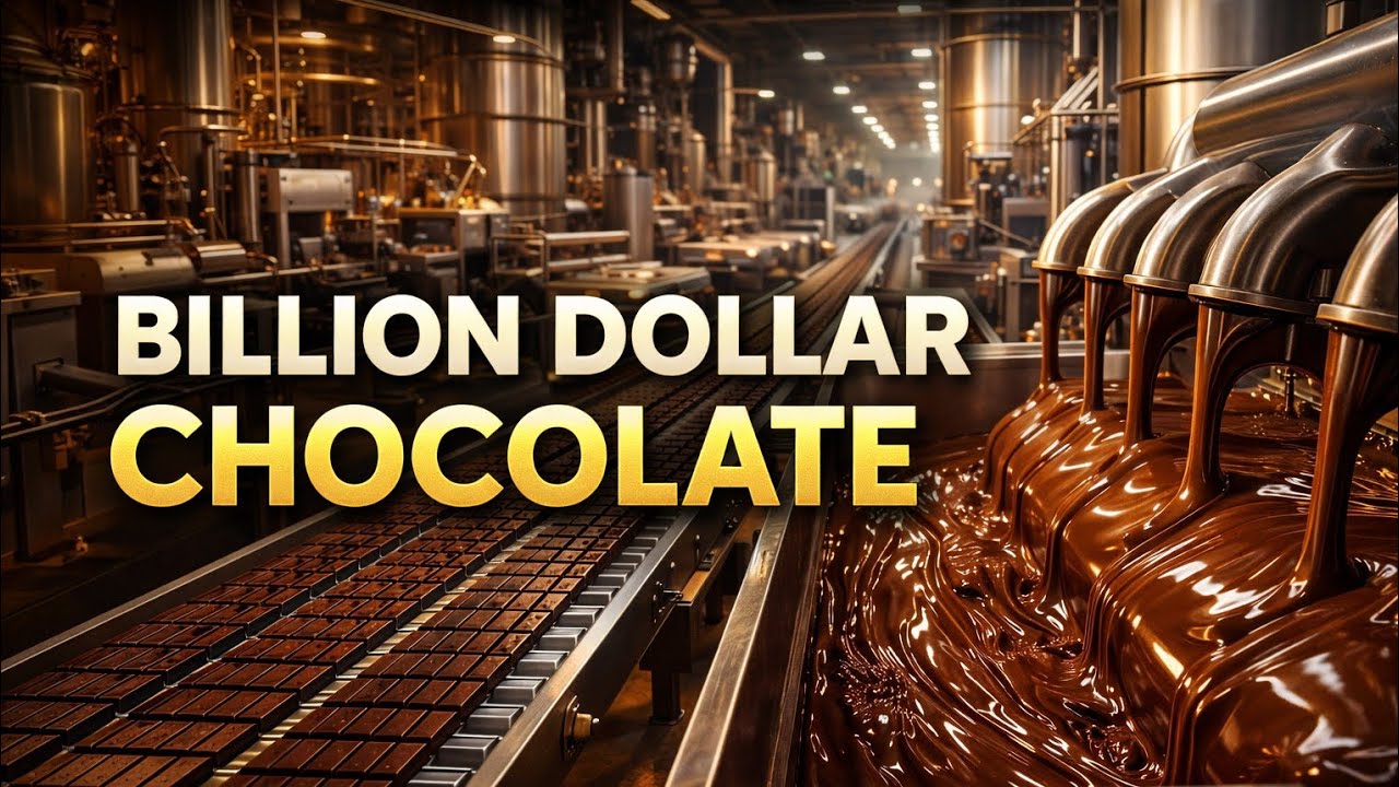 How Billion-Dollar Chocolate Is Made Inside a Massive Factory | Full Process#Billion Dollar Factory