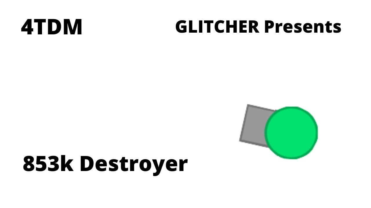 Diep.io | Stealth Is Key | 853k Destroyer