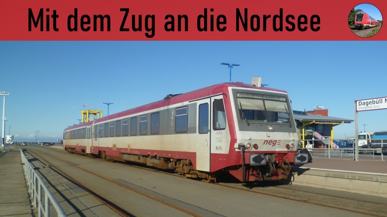 Mit dem Zug an die Nordsee (By train to the North Sea)