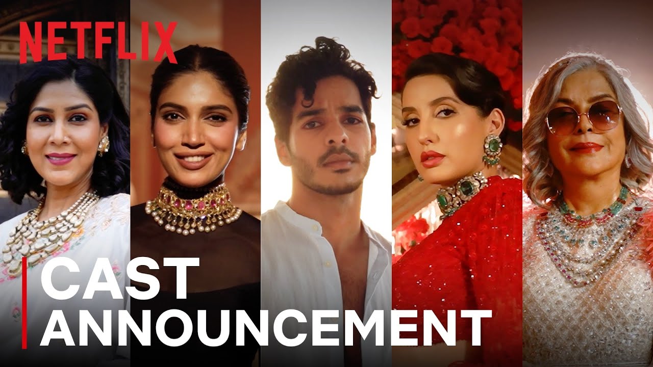 The Royals | Cast Announcement | Ishaan Khatter, Bhumi Pednekar, Zeenat Aman, Nora Fatehi