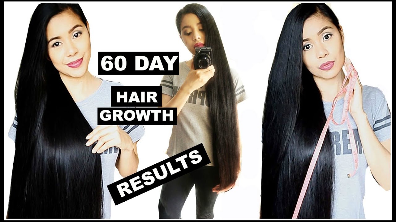 60 DAY HAIR GROWTH CHALLENGE RESULTS-HOW MUCH DID I GROW? Beautyklove