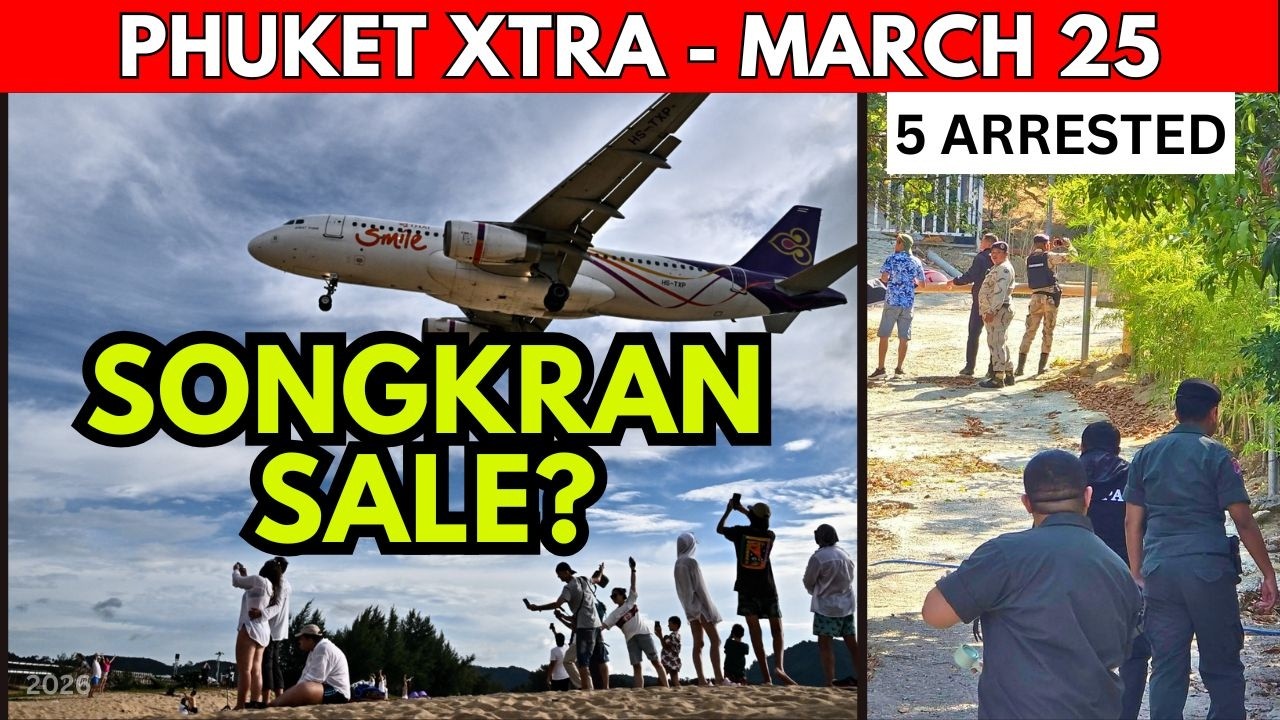 Airlines ALLEGEDLY Cut Prices Amid Songkran Demand, 5 Caught In Freedom Beach Raid || Thailand News