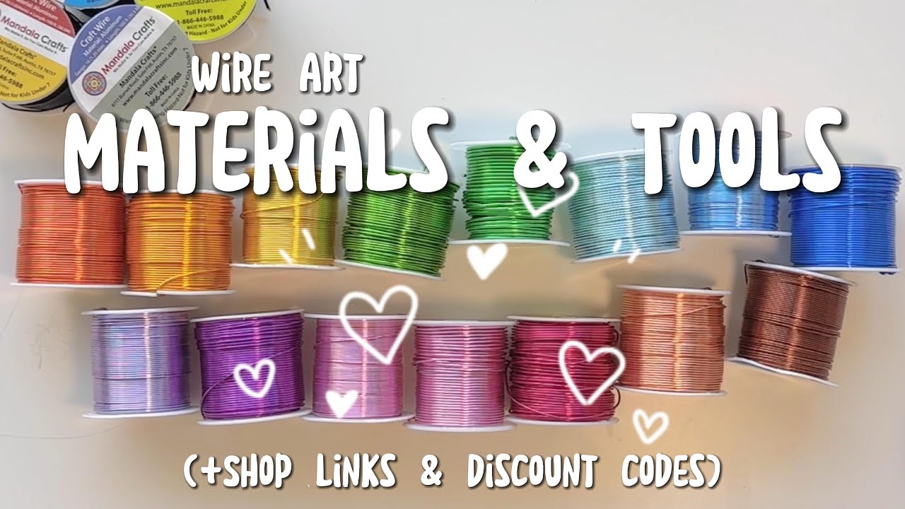 Wire Art Essentials Materials, Tools, and Basic Techniques &hearts;