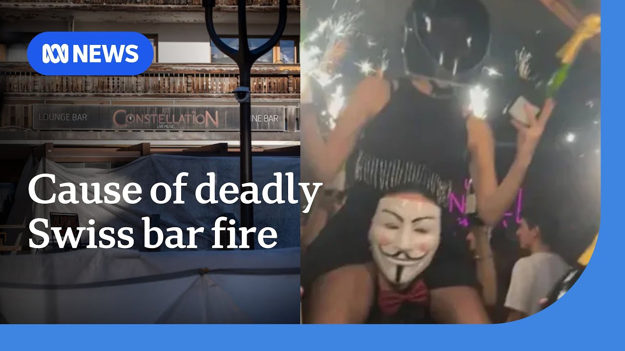 Sparklers on champagne bottles likely cause of deadly Swiss bar fire | ABC NEWS