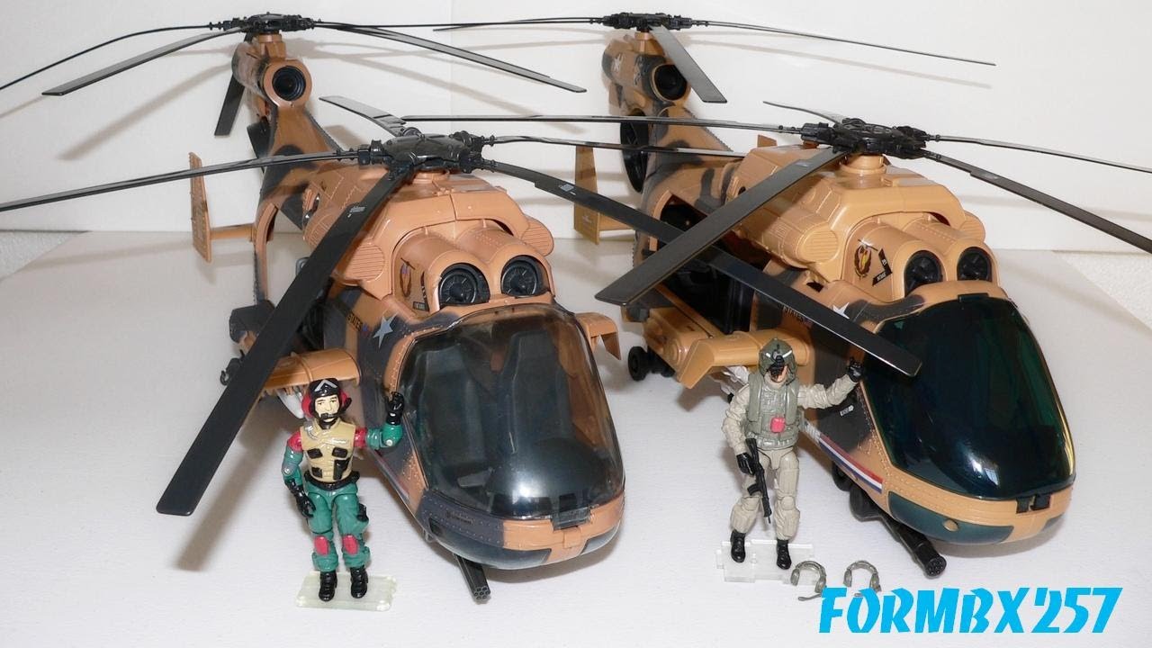 2013 Eaglehawk vs. 1986 Tomahawk Lift-Ticket G.I. Joe review