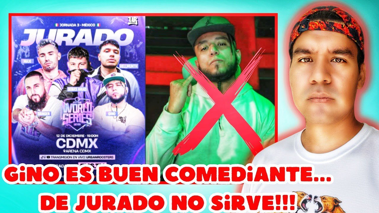 El p&uacute;blico ya no quiere a GINO de JURADO de la FMS World Series