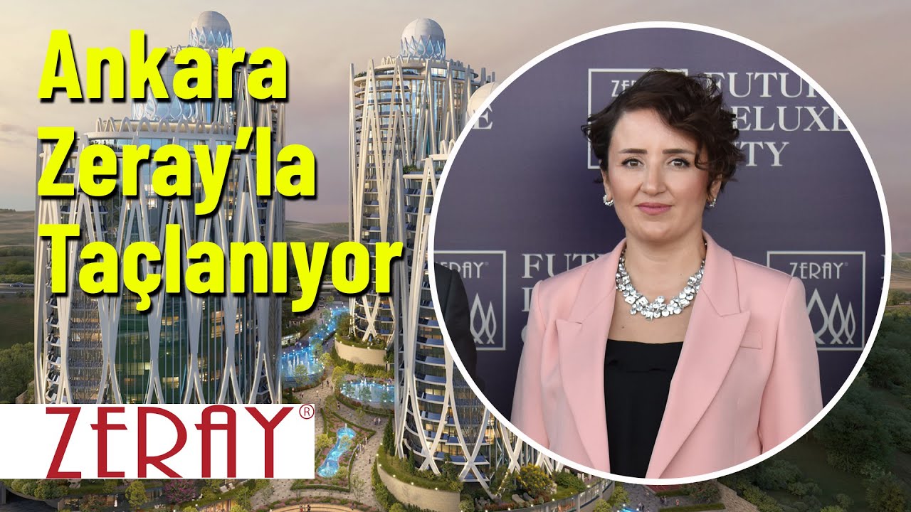 Ebru İzin Zeray İnşaat Proje Satış Müdürü Röportaj - Zeray Future Deluxe City Ankara Basın Lansmanı