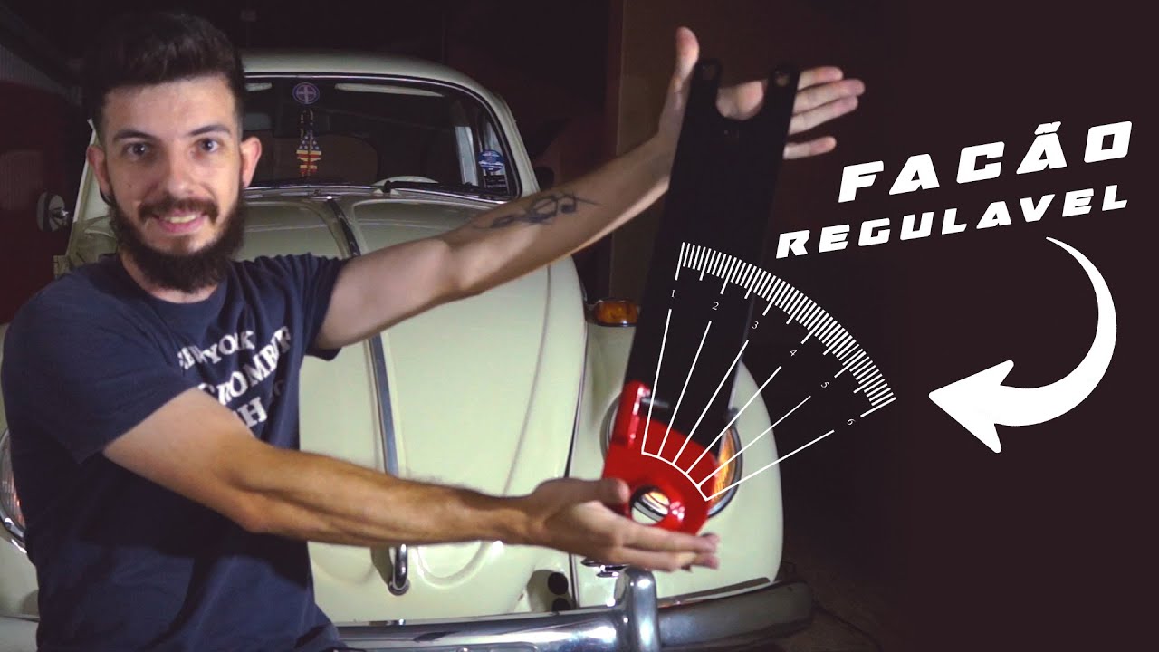 Rebaixei meu fusca - Facão regulavel - LUCASF68