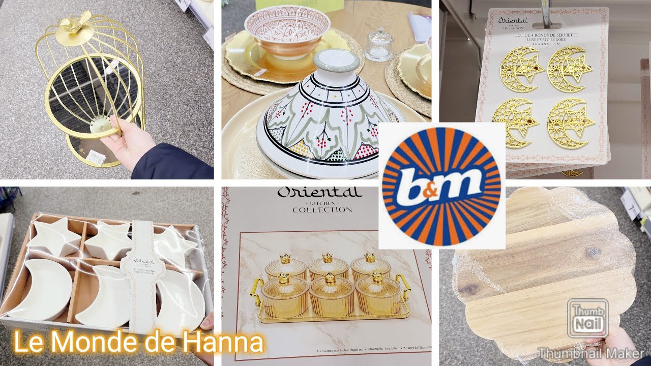 B&M FRANCE ARRIVAGE 09-02 RAMADAN NOUVEAUTÉS 