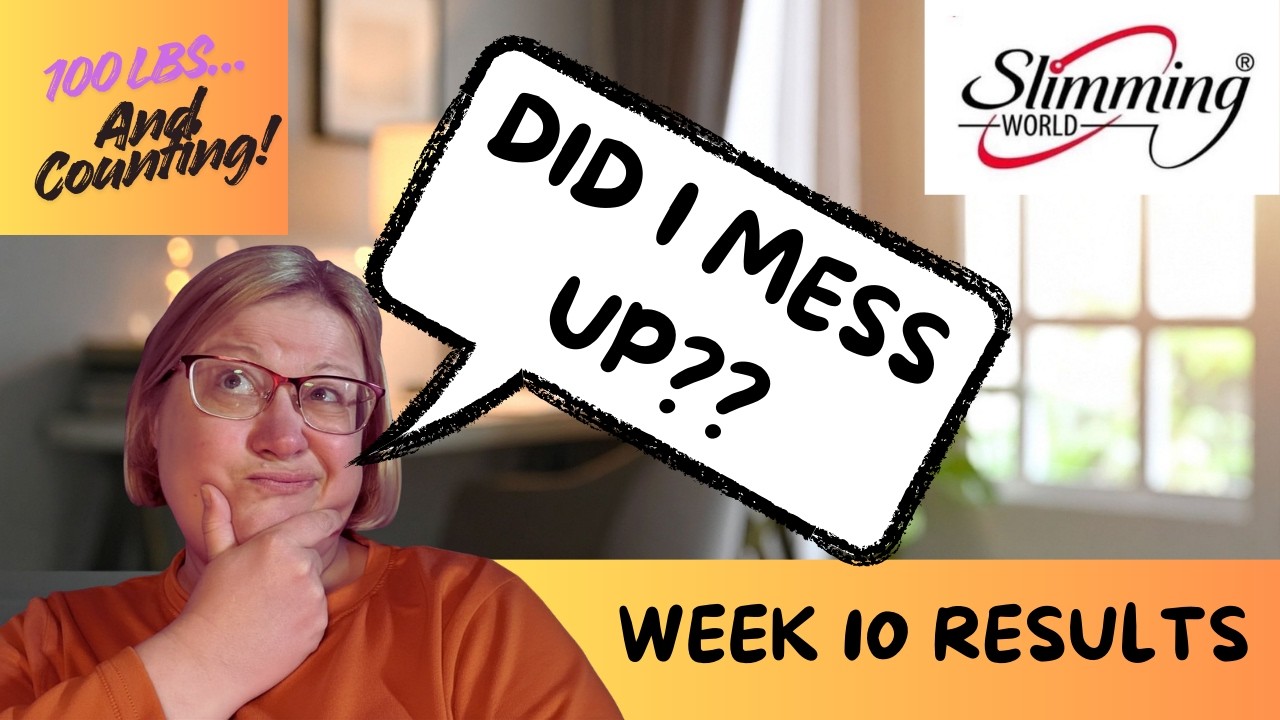Путь к снижению веса на 45 кг — результаты 10-й недели программы Slimming World + непростое начал...
