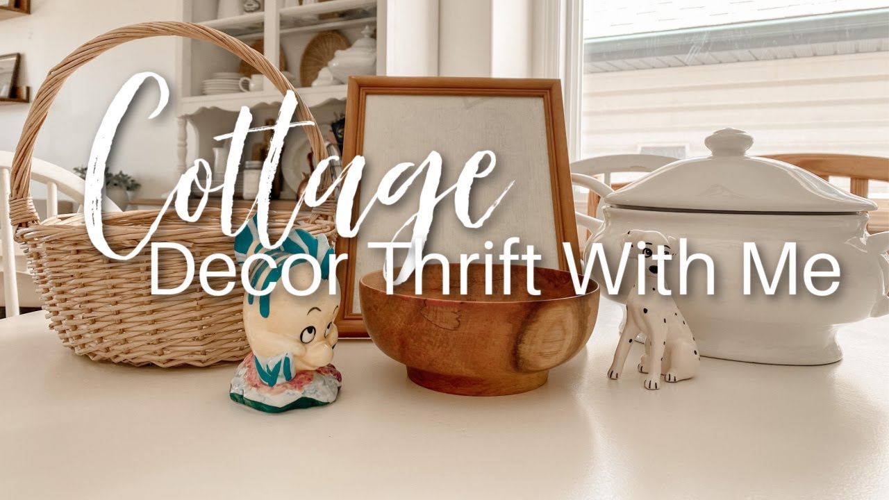 Cottage Decor Thrift With Me 2022 | Farmhouse Decorating Ideas
