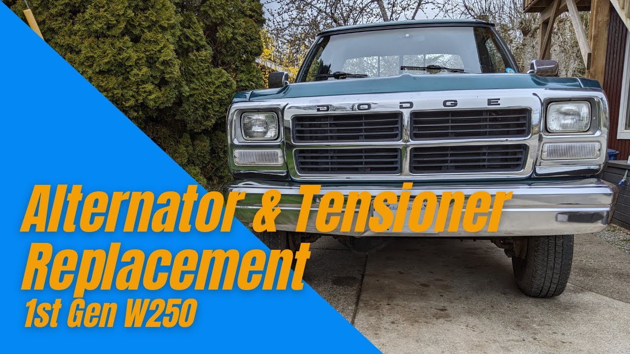 Alternator & Belt Tensioner | First Gen Cummins