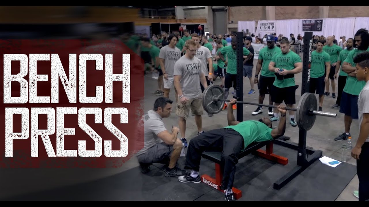 Strength Camp Challenge 2015 (Bench Press by BiOptimizers)