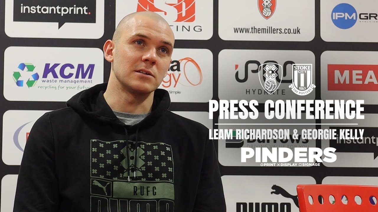 🎙️ Leam Richardson & Georgie Kelly's pre-Stoke City press conference | Presented by Pinders 🖨